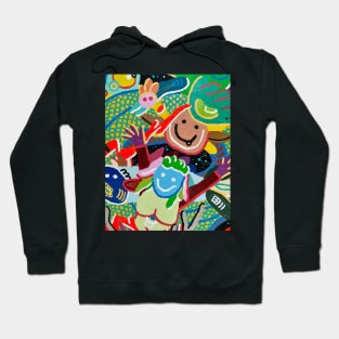 some detail of painting Do your magic Hoodie